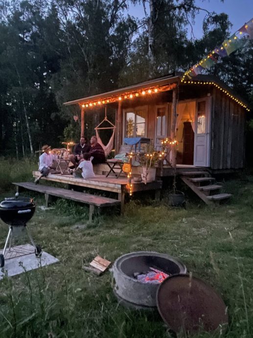 Stugan på natten